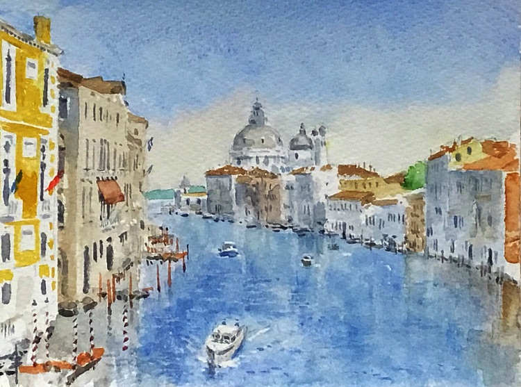 View from Accademia, Venice20 x 15cm